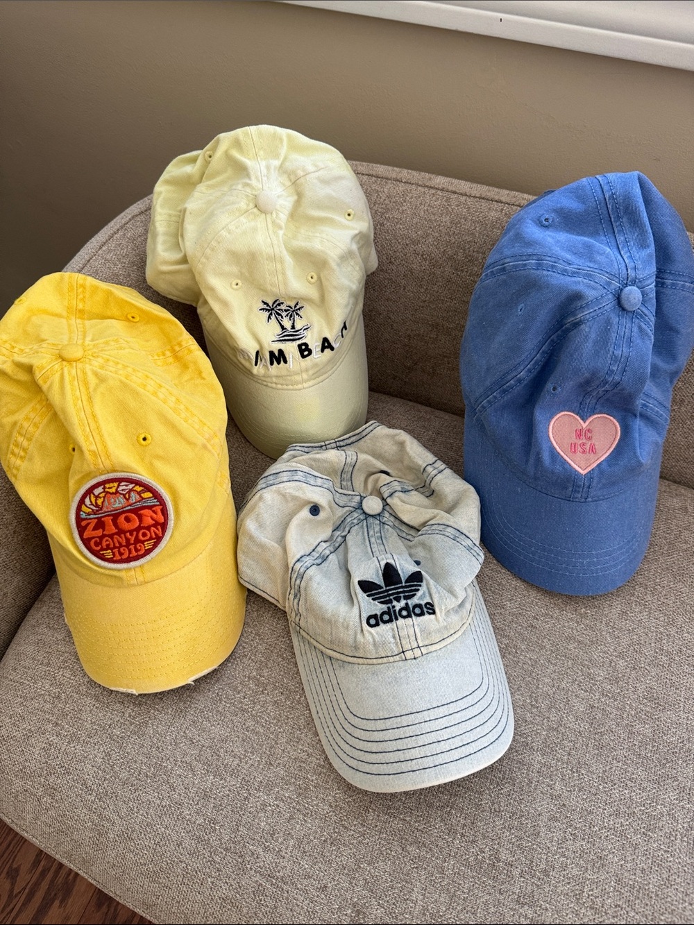 Women’s baseball hat cap collection